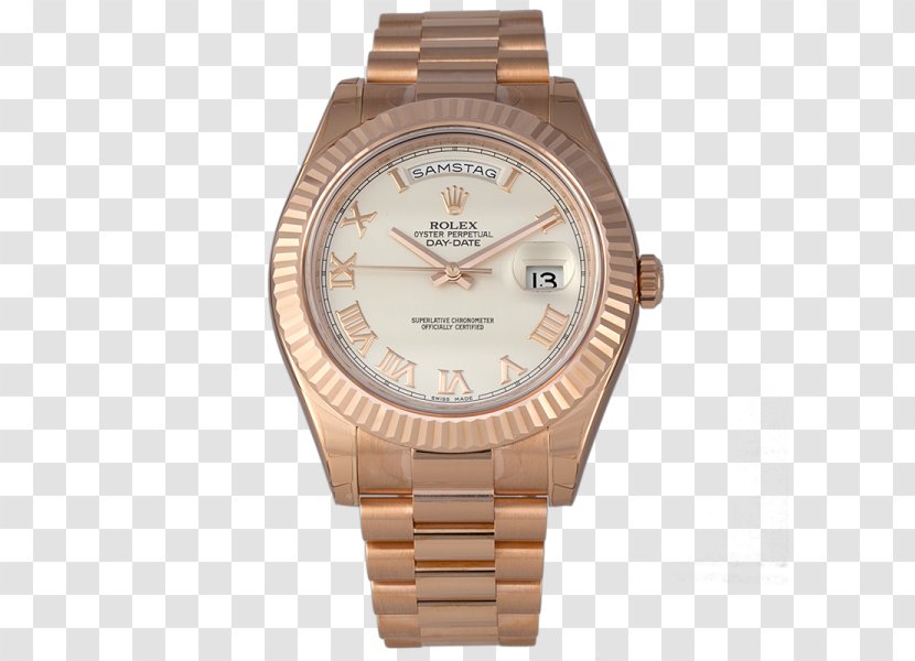 Watch Strap Rolex Day-Date Colored Gold Transparent PNG
