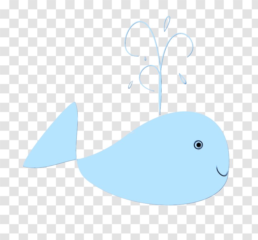 Whale Cartoon - Biology - Tail Logo Transparent PNG