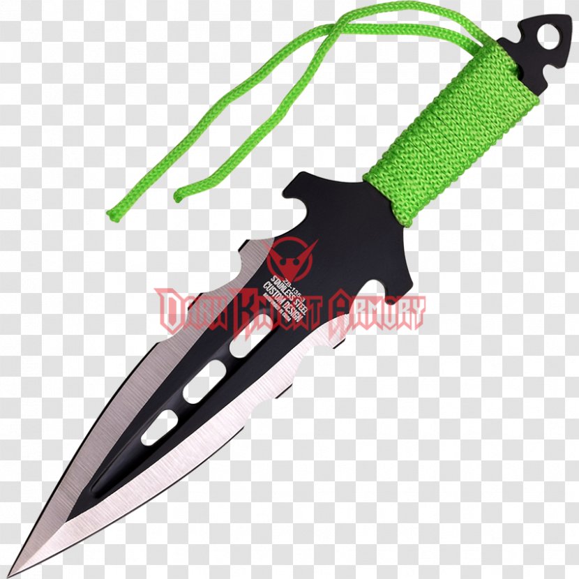 Bowie Knife Throwing Hunting & Survival Knives Utility - Watercolor Transparent PNG