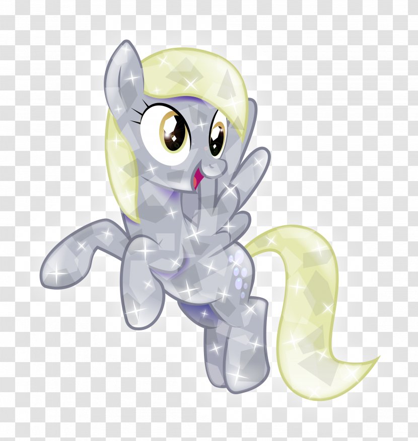 Derpy Hooves Pony Horse Crystal Animation - My Little The Movie - Crystals Transparent PNG