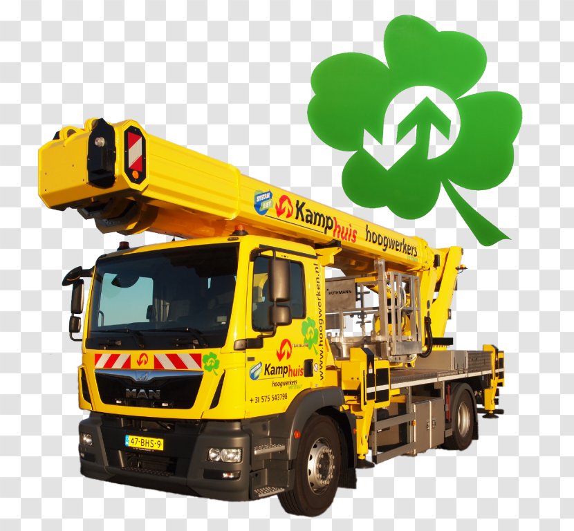 Hoogwerkers Kamphuis BV Truck Crane Commercial Vehicle Transparent PNG