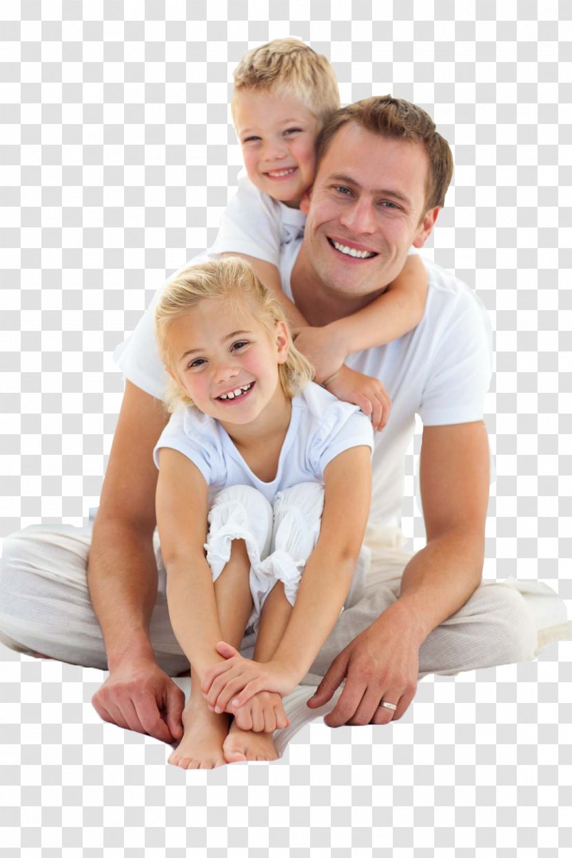 Father Hug Daughter Happiness Son - Heart - And Child Transparent PNG