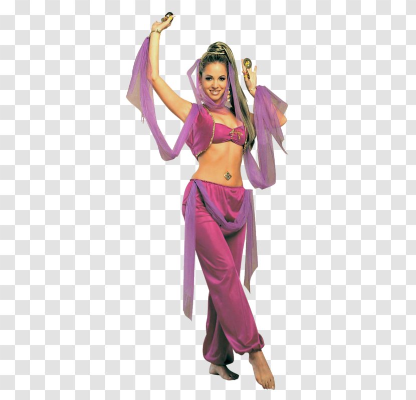 Princess Jasmine Belly Dance Costume Clothing - Party Transparent PNG