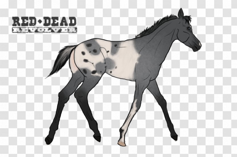 Mustang Red Dead Revolver Foal PlayStation 2 Stallion - Horse Tack Transparent PNG