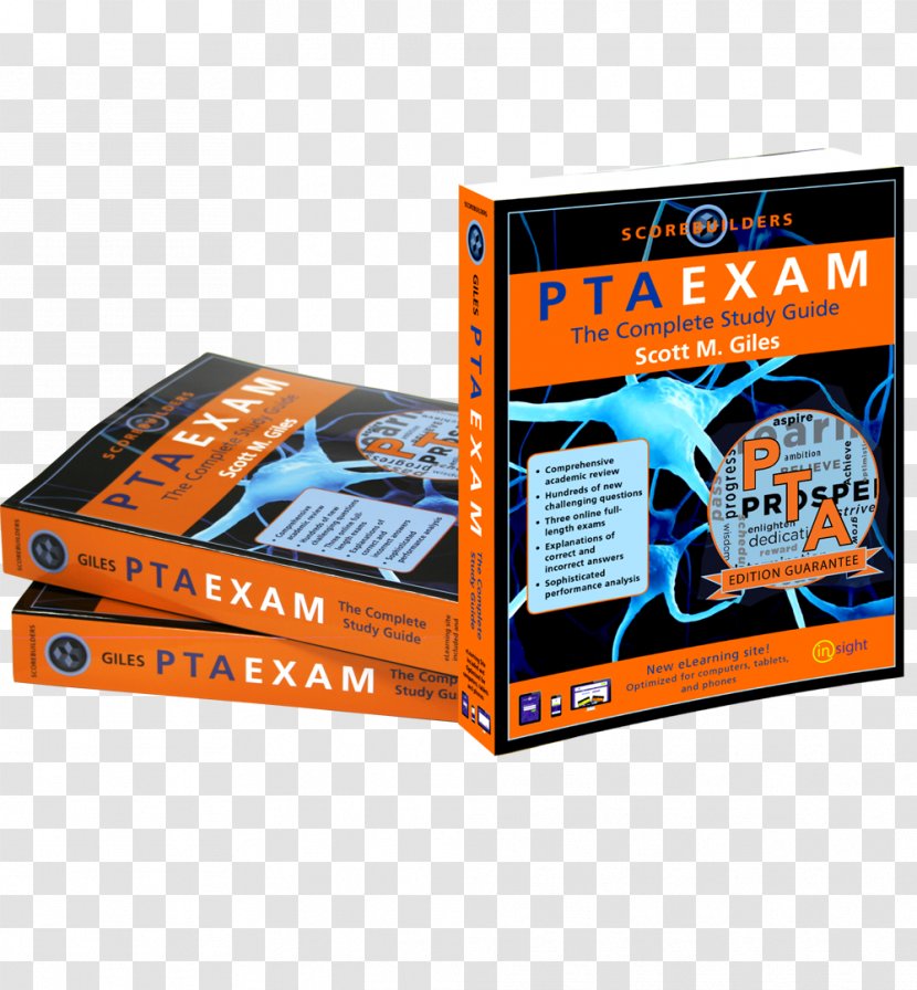 PTAEXAM: The Complete Study Guide Paperback STXE6FIN GR EUR Book - Dvd Transparent PNG
