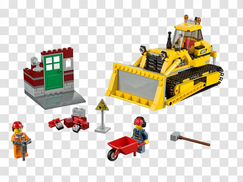 Amazon.com Hamleys Lego City Toy - Bulldozer Transparent PNG