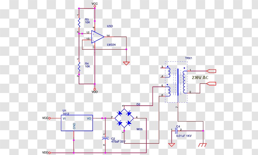 Diagram Virtual Ground Operational Amplifier Electronic Circuit - Wiring - Ic Powersupply Pin Transparent PNG