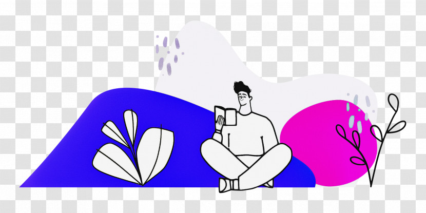 Person Sitting With Plants Transparent PNG