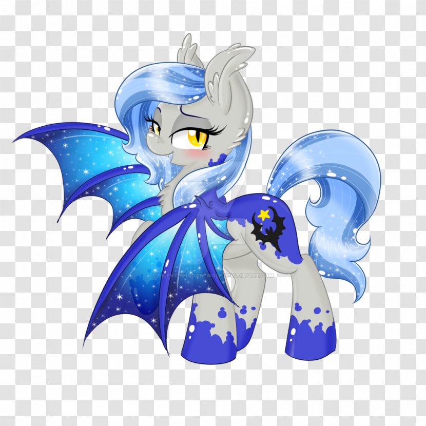 My Little Pony Drawing Gray Wolf Derpy Hooves - Flower - BLUE WOLF Transparent PNG