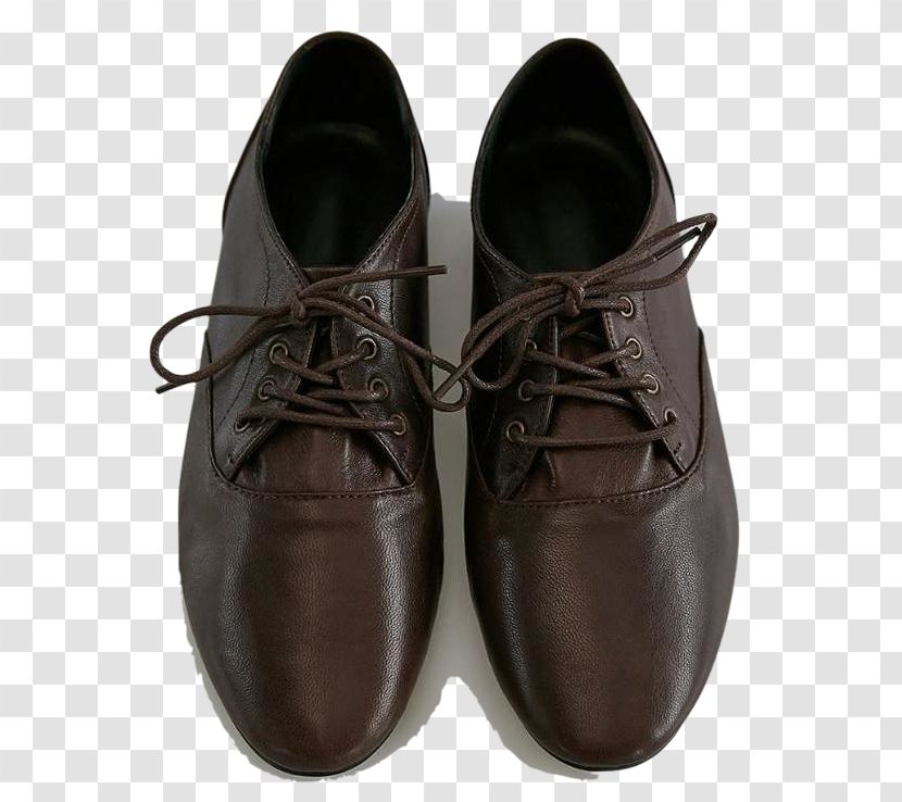 Suede Oxford Shoe Boot Walking - Footwear Transparent PNG