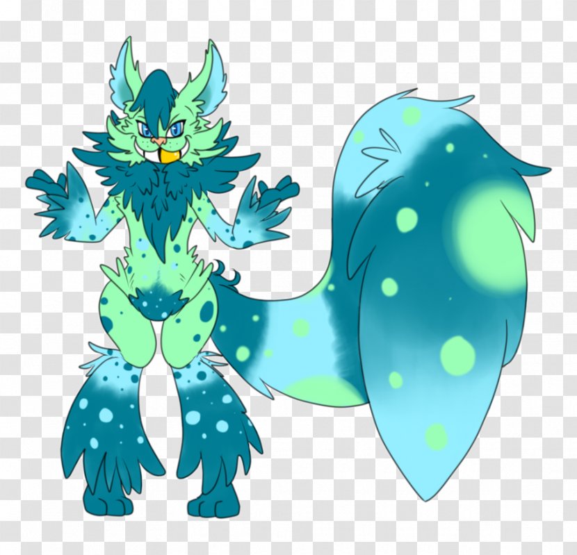 Teal Leaf Legendary Creature Clip Art Transparent PNG