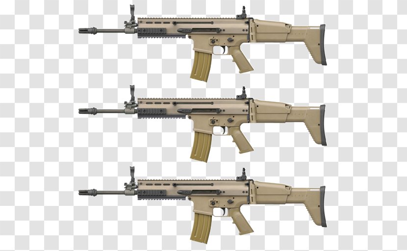 FN SCAR Tokyo Marui Herstal Close Quarters Combat Airsoft Guns - Flower - Weapon Transparent PNG