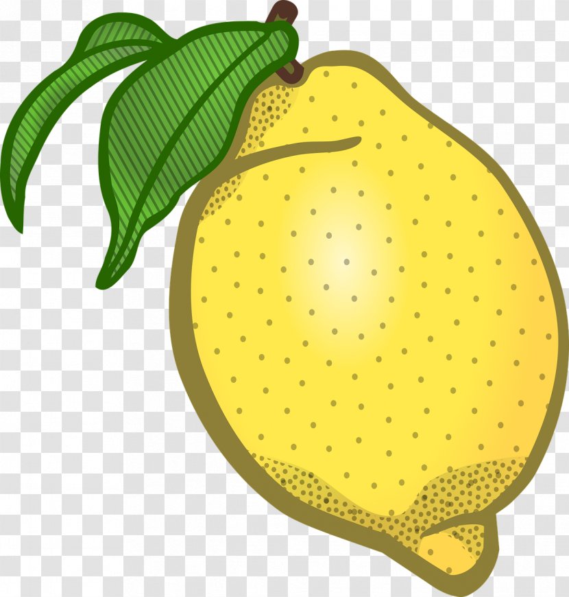 Lemon Fruit Auglis Desktop Wallpaper Clip Art - Yellow Transparent PNG