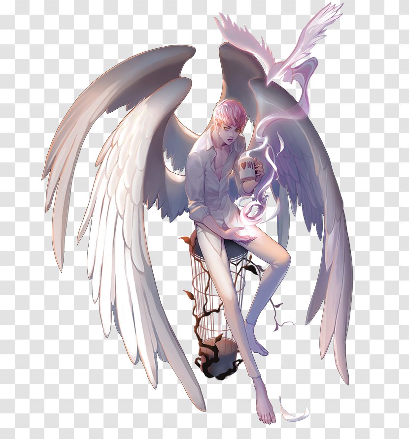 Character Game Drawing Information - Cartoon - Angel Man Transparent PNG
