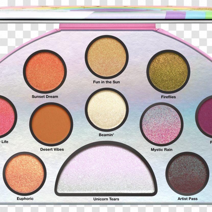 Palette Too Faced Sweethearts Bronzer Sephora Eye Shadow - Music Festival - Eyes Unicorn Transparent PNG