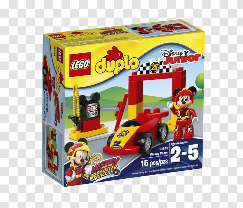 Mickey Mouse Lego Duplo Amazon.com Racers - Watercolor Transparent PNG