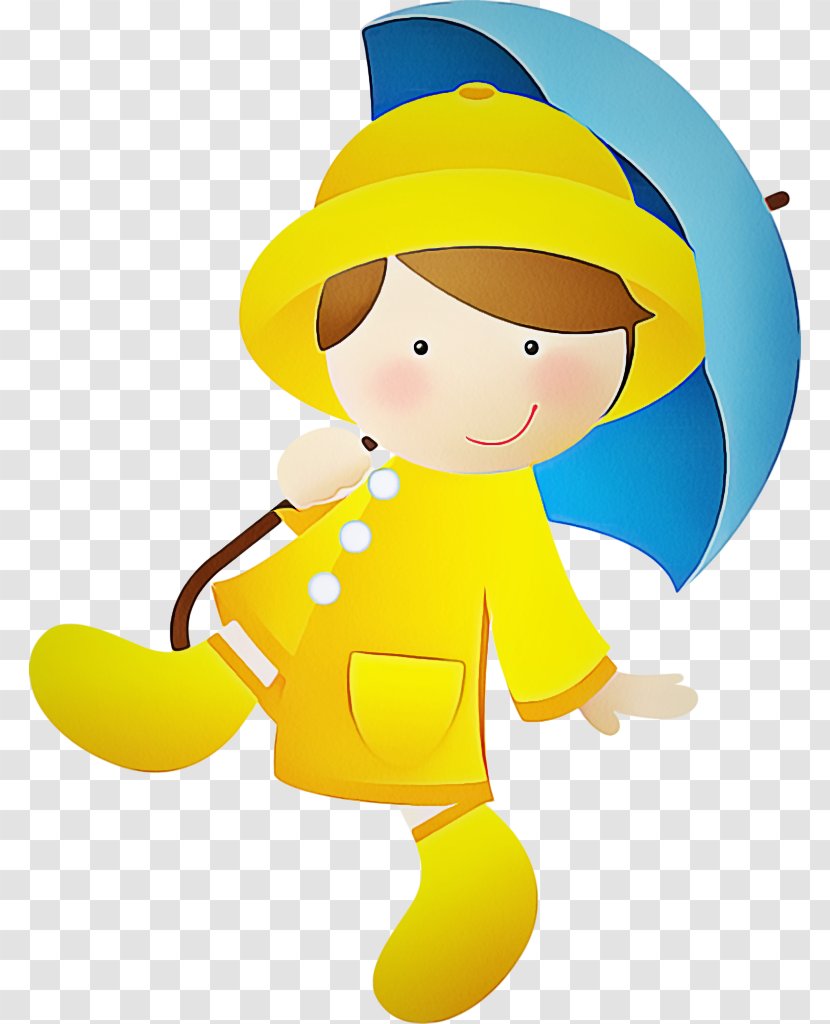 Cartoon Yellow Clip Art Animated Fictional Character Transparent PNG