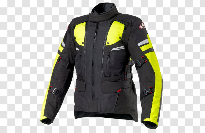 Jacket Raincoat Motorcycle Clothing - Coat - Clover Transparent PNG