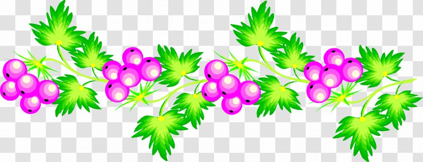 Blog Information Clip Art - Plant Stem - Various Flowers Transparent PNG