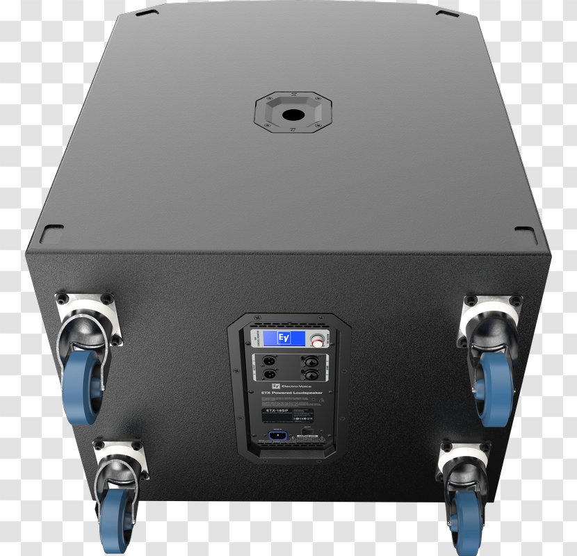 Electro-Voice EKX-SP ETX-P Loudspeaker Powered Speakers - Finite Impulse Response Transparent PNG