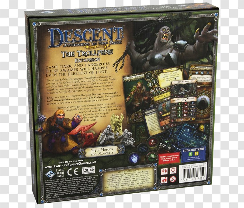 Descent II Expansion Pack Asmodée Éditions PC Game Board - The King Of Darkness Another World Story Transparent PNG