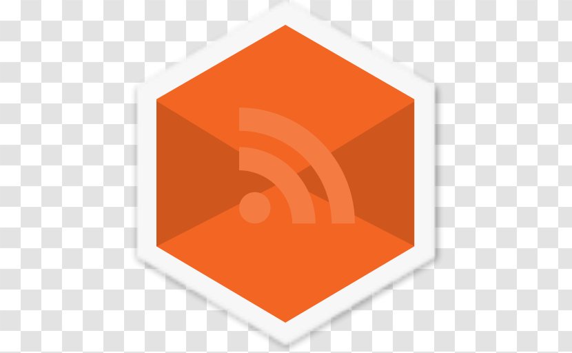 Line Brand Angle Font - Orange Transparent PNG