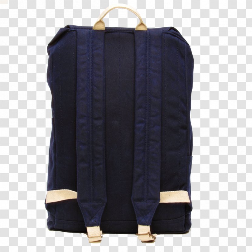 Bag Backpack Canvas Textile Laptop - Navy - Carry Schoolbag Transparent PNG