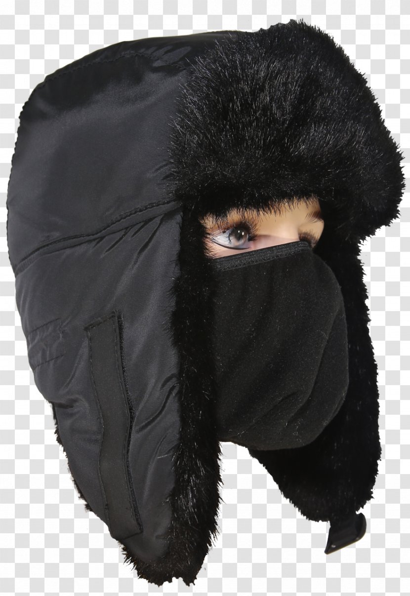 Ushanka Cap Scarf Polar Fleece Glove - Snout Transparent PNG