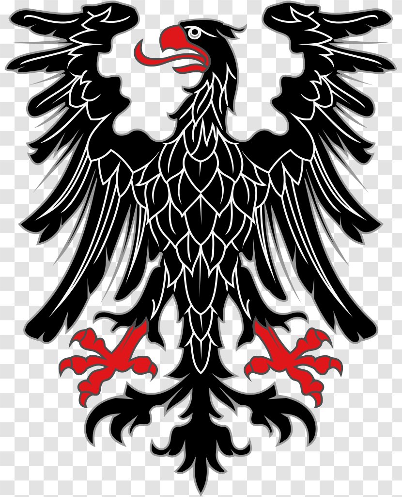 Eagle Heraldry Symbol The Carthaginians Animali Araldici - Wing Transparent PNG