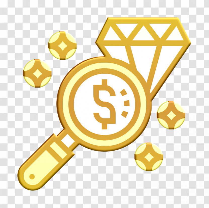 Research Icon Saving And Investment Icon Transparent PNG