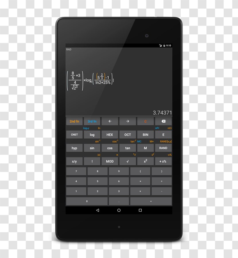 Feature Phone Computer Keyboard Numeric Keypads Calculator Multimedia - Scientific Transparent PNG