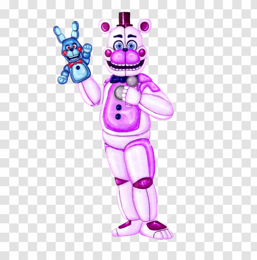 Five Nights At Freddy's Drawing Speed Painting Pixel Art - Game - Funtime Freddy Transparent PNG