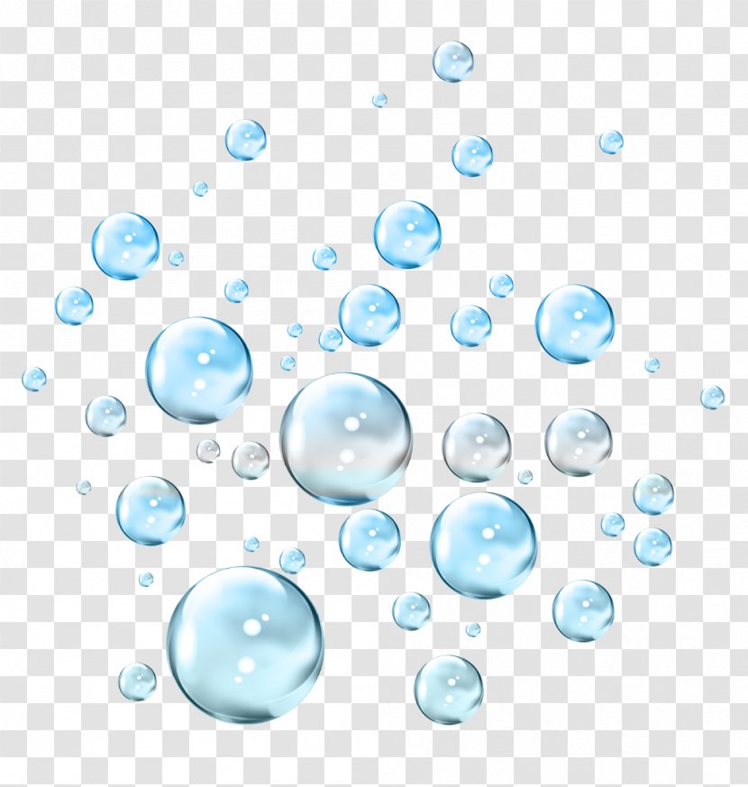 Soap Bubble Blue Drop Clip Art - Water Glass Transparent PNG