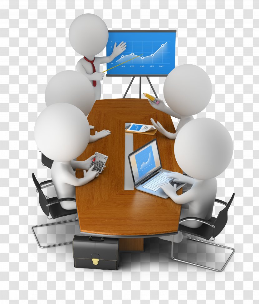 3D Computer Graphics Businessperson Stock Photography Meeting - Office Image Transparent PNG