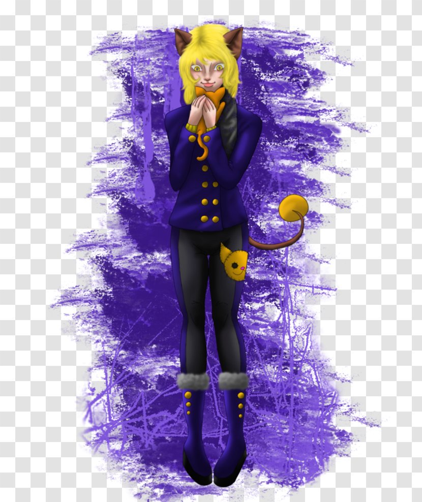 Figurine Character Fiction - Purple - ANANA Transparent PNG