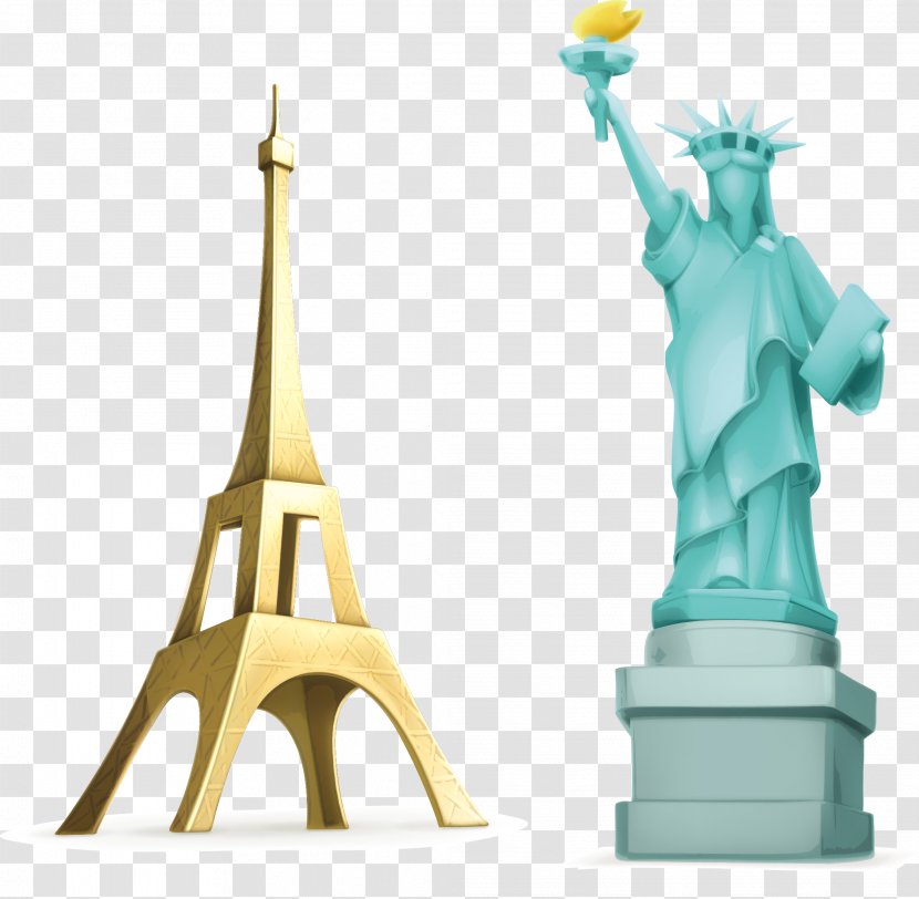 Statue Of Liberty Stock Illustration Royalty-free - Royaltyfree - Golden Tower And The Transparent PNG