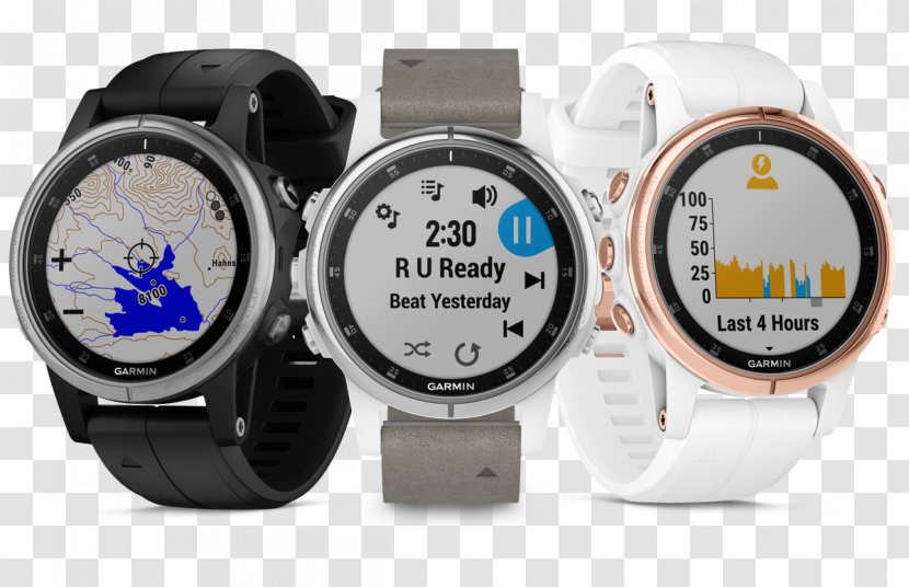 Garmin Fēnix 5 Plus Sapphire Smartwatch Ltd. - Brand - Watch Transparent PNG