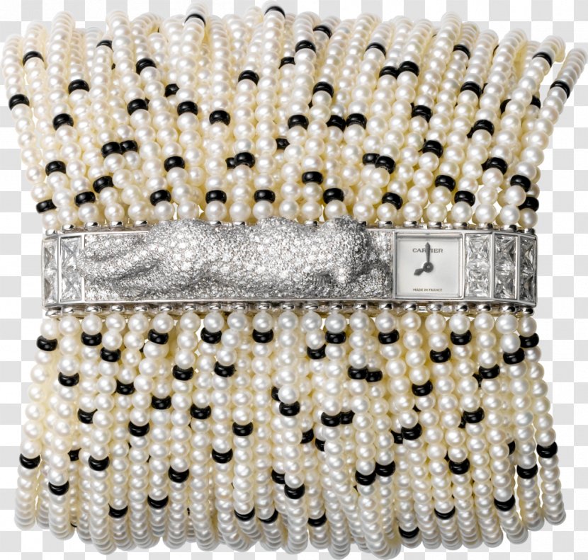 Jewellery Cartier Watch Bracelet Diamond - Onyx - Model Transparent PNG