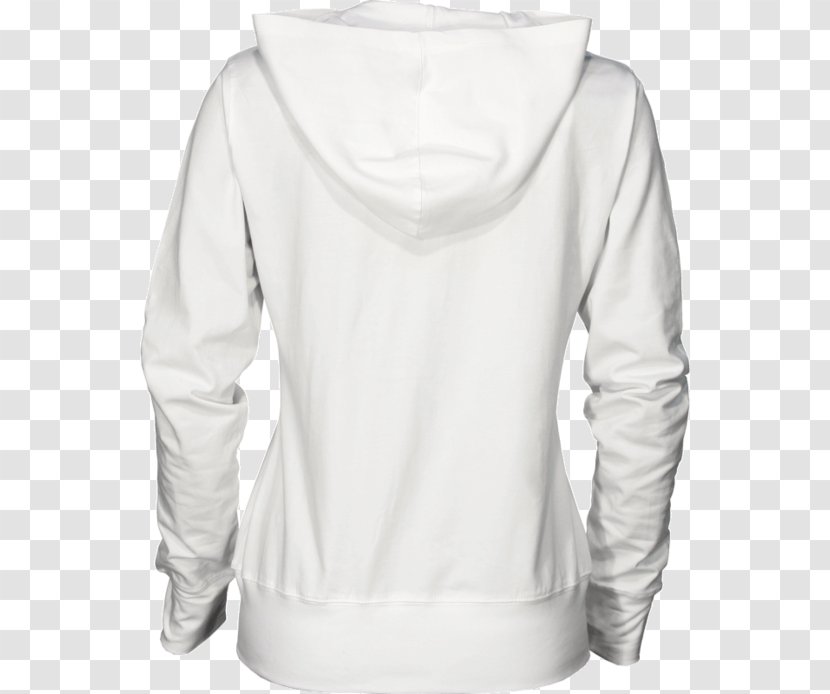 Hoodie Product Design Bluza Shoulder - Hood - Off White Back Transparent PNG
