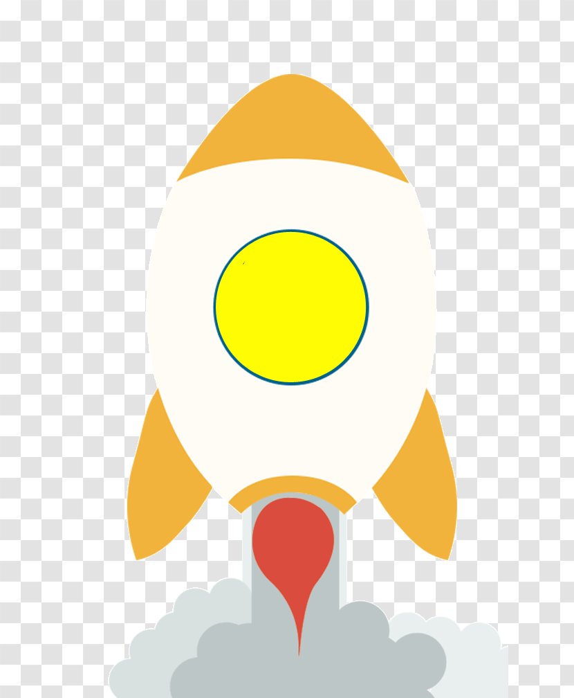 Flight Rocket Cartoon Clip Art - H5 Creative Transparent PNG