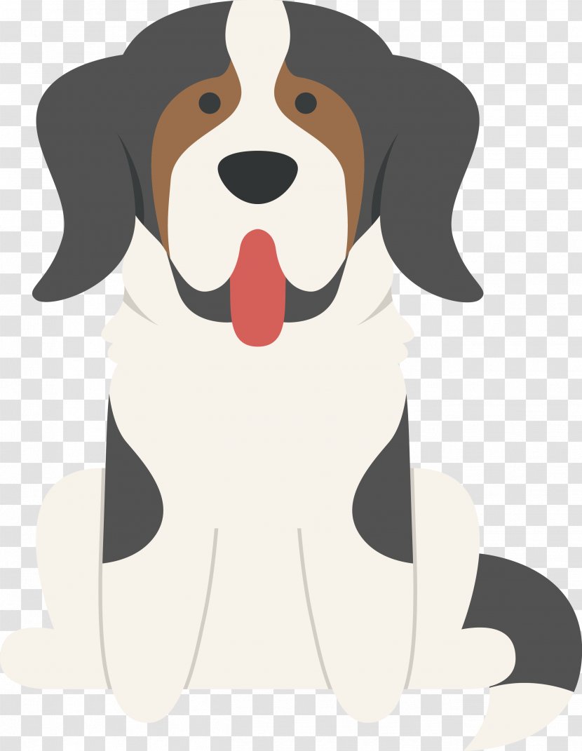 Beagle Basset Hound Pug Bulldog Border Collie - Animal - Vector Cute Puppy Transparent PNG