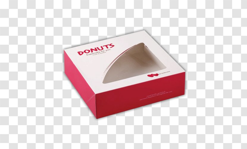 Donuts Bakery Box Packaging And Labeling Printing - Freight Transport - Window Stickers Transparent PNG