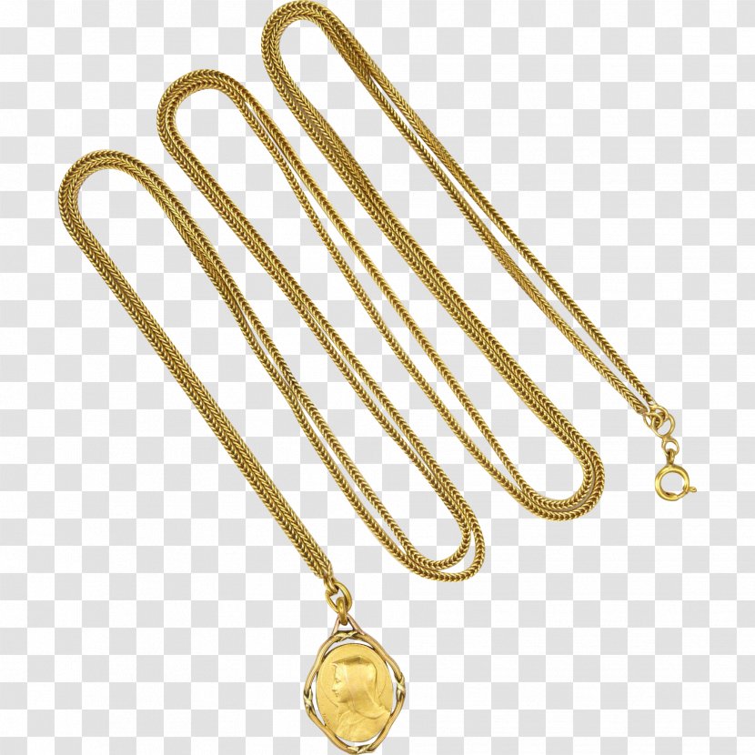 Jewellery Chain Necklace Gold-filled Jewelry - Gold Plating Transparent PNG