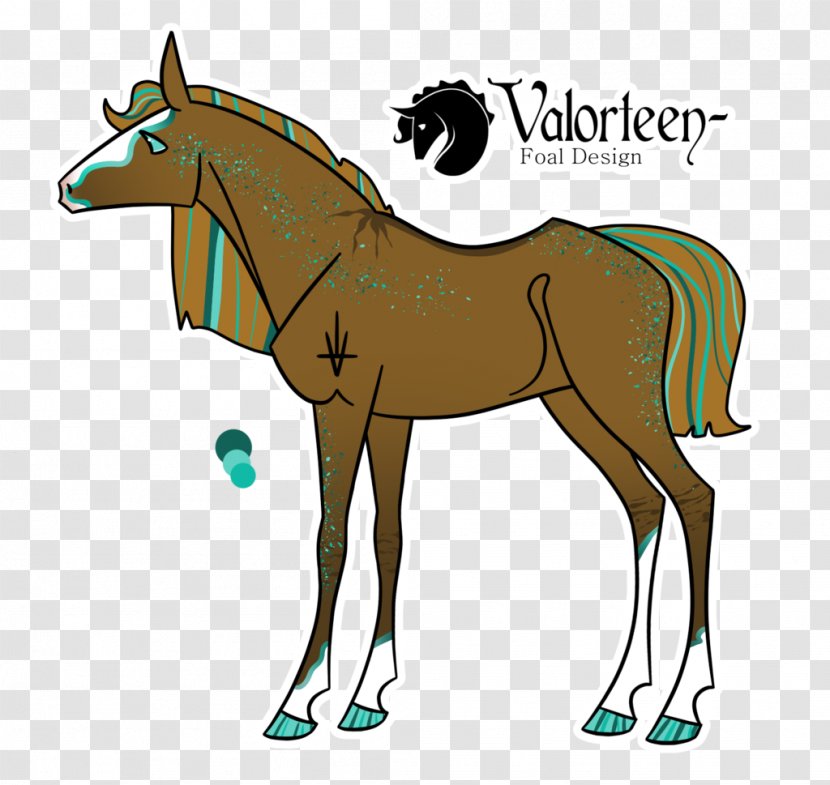 Mule Pony Foal Mustang Stallion - Rein Transparent PNG