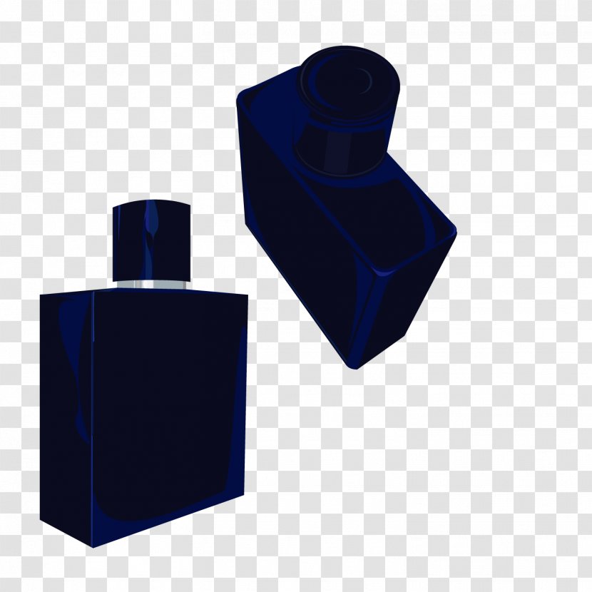 Glass Bottle Perfume - Vecteur - Simple Transparent PNG