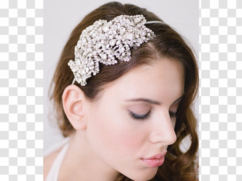Tiara Headpiece Veil Bride Headband - Jewellery - Hair Accessories Transparent PNG