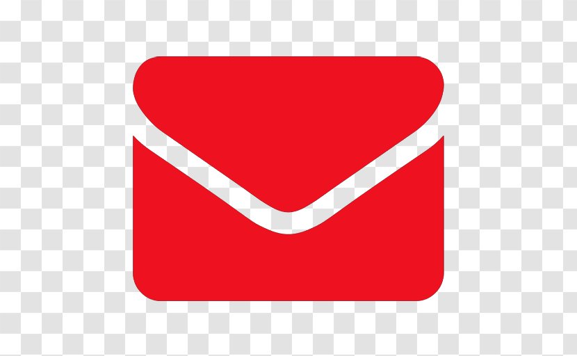 Organization Icon - Mail - Red Transparent PNG