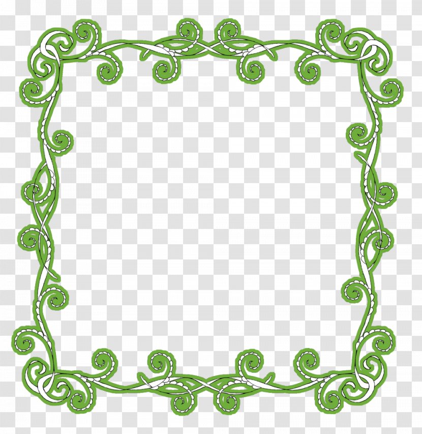 New Year's Day Greeting Wish Clip Art - Oval - Green Frame Transparent PNG