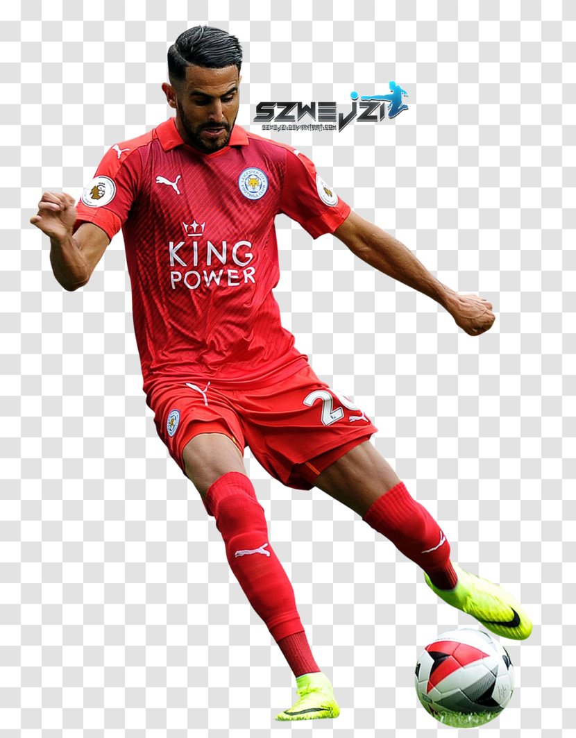 Riyad Mahrez Leicester City F.C. Soccer Player Premier League 2016–17 UEFA Champions - Football - RIYAD MAHREZ Transparent PNG