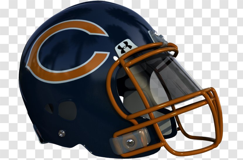 Motorcycle Helmets Chicago Bears Buffalo Bills NFL Atlanta Falcons - Bicycle Helmet Transparent PNG